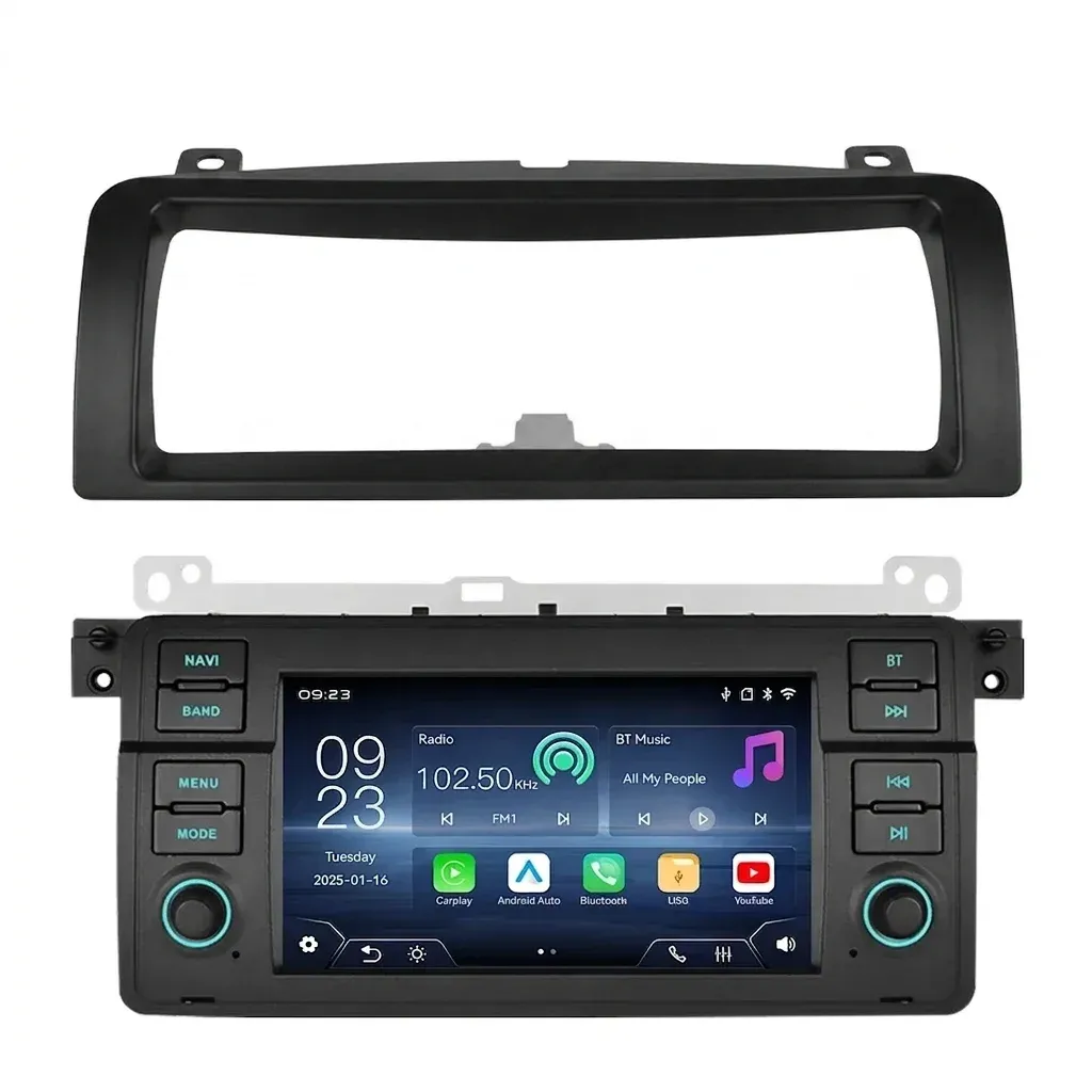 BMW E46 Linux Wireless CarPlay Multimedia Head Unit